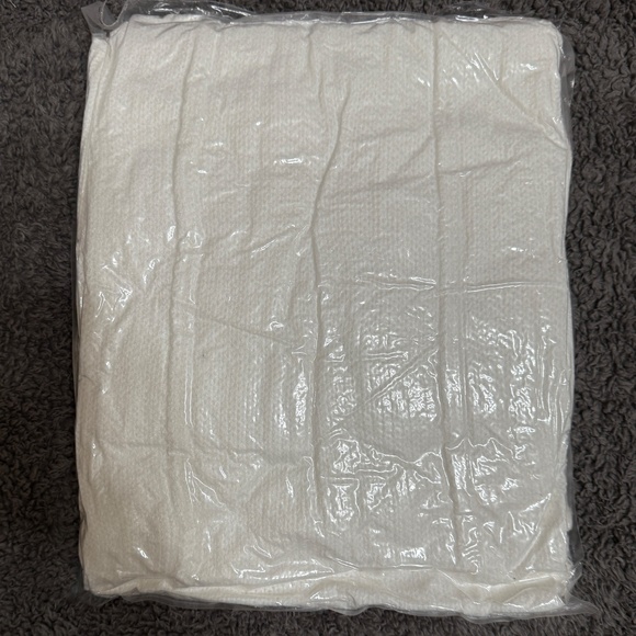 NEW Aoysky Womens Long Cardigans Cable Knitted Oversized Hooded Outer Med White - Picture 7 of 8